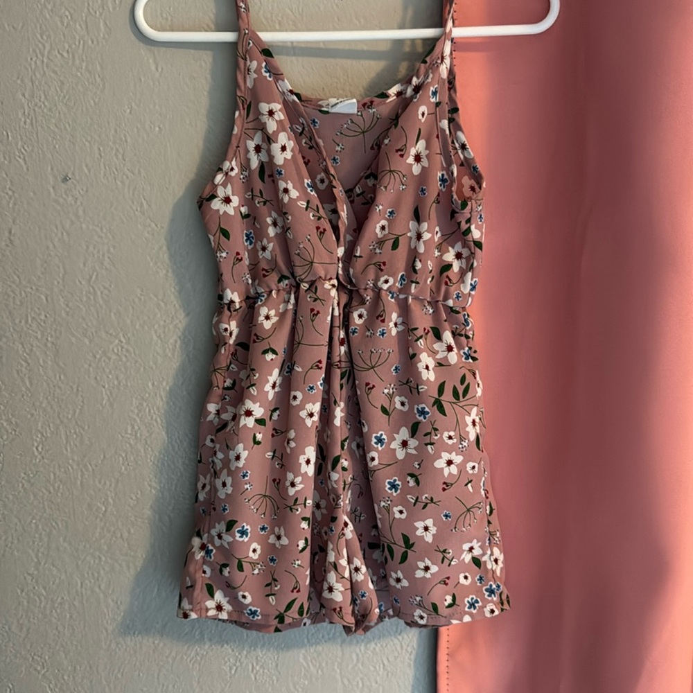 Toddler floral romper